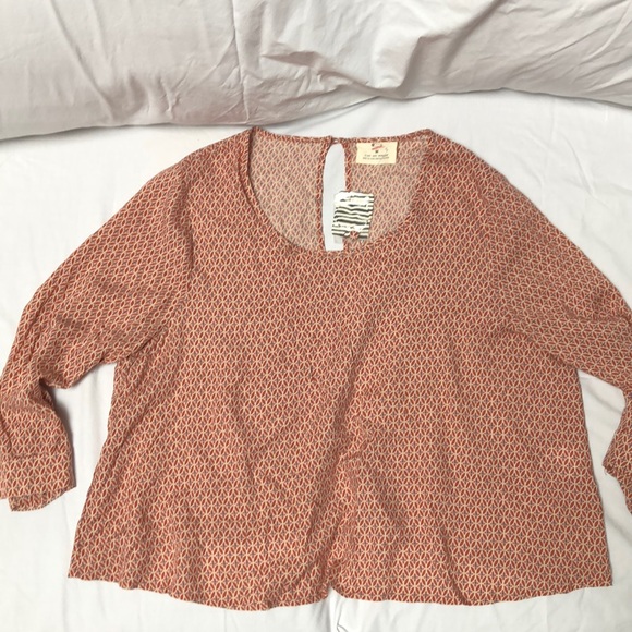 Anthropologie Tops - NEW Anthro Pins & Needles Geometric Print Shirt